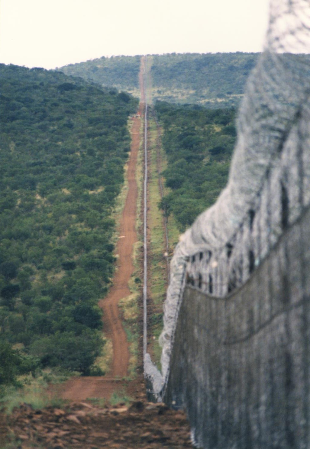 Mozambique Border looking North